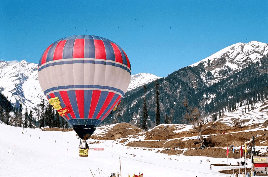 Hot Air Balloon Ride in Manali:
